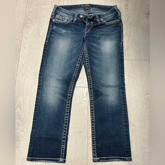 Silver jeans co - womens capri, NEW! - Picture 3 of 4